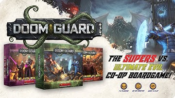 Doom Guard - the Supers vs Ultimate Evil Board Game - Kickstarter video