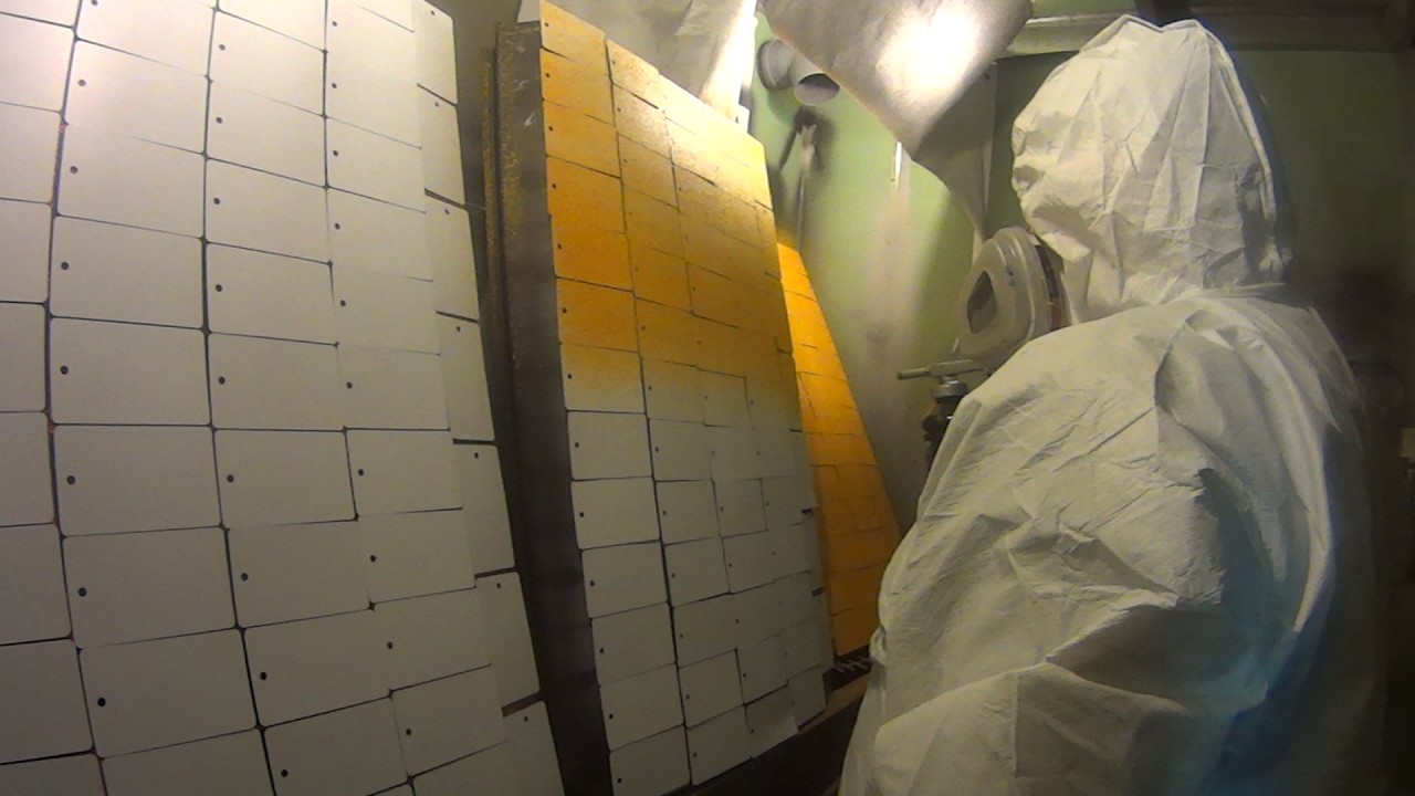 Напыление тест-пластин RAPTOR U-POL