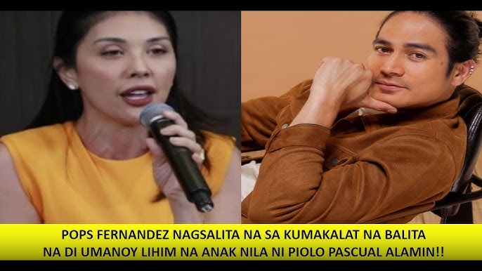 POPS FERNANDEZ NAGSALITA NA SA KUMAKALAT NA BALITANG MAY LIHIM NA ANAK SILA  NI PIOLO PASCUAL - YouTube