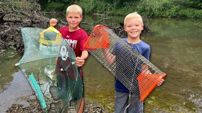 Cast Netting Bait for His PET BASS! 