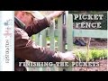 Building a Picket Fence | Attaching the Pickets Building a Picket Fence | Attaching the Pickets
