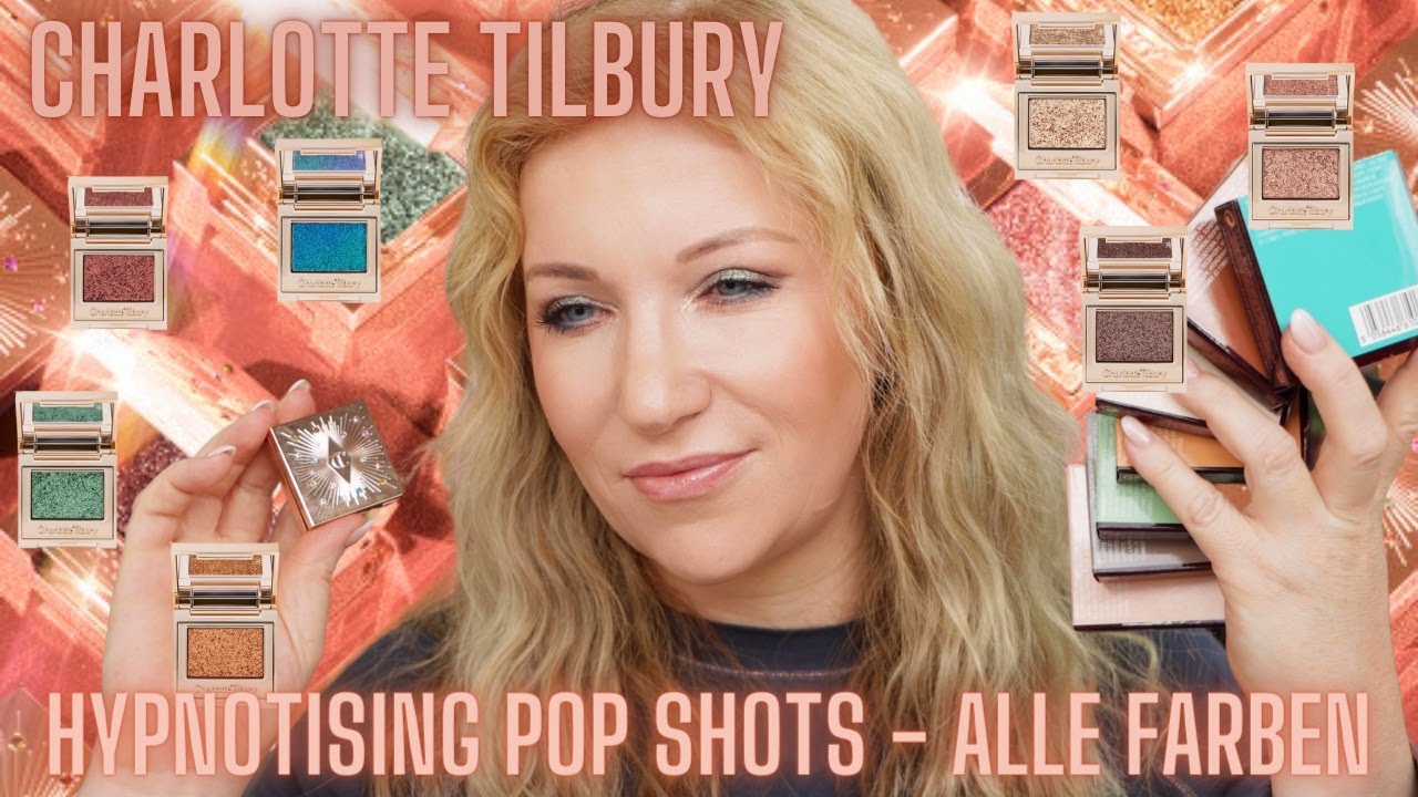 CHARLOTTE TILBURY HYPNOTISING POP SHOTS - ALLE FARBEN - SWATCHES AUF DEN AUGEN
