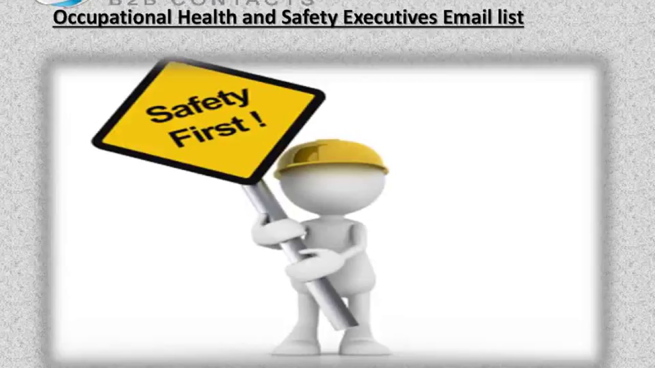 Occupational Health and Safety Executives Email li YouTube