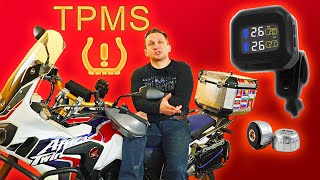 Система контроля давления в шинах Мотоцикла, TPMS / датчики давления для Honda Africa Twin CRF 1000L