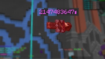 Dealing Integer Bit Limit Outside of Dungeons(2 billion damage)