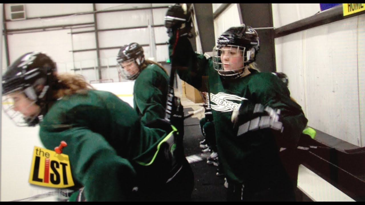 Women Bring First Ice Hockey Team to Stevenson University YouTube