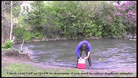 How to Collect a Grab Sample