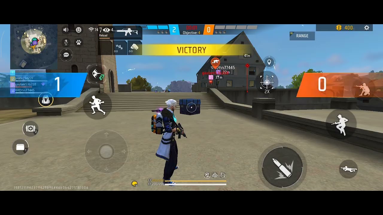 Amazing booyah in carank mode 🔥😎