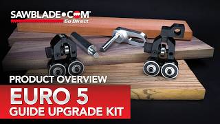Upgrade Your Euro 5 Bandsaw: Black Iron Guide Kit for Precision