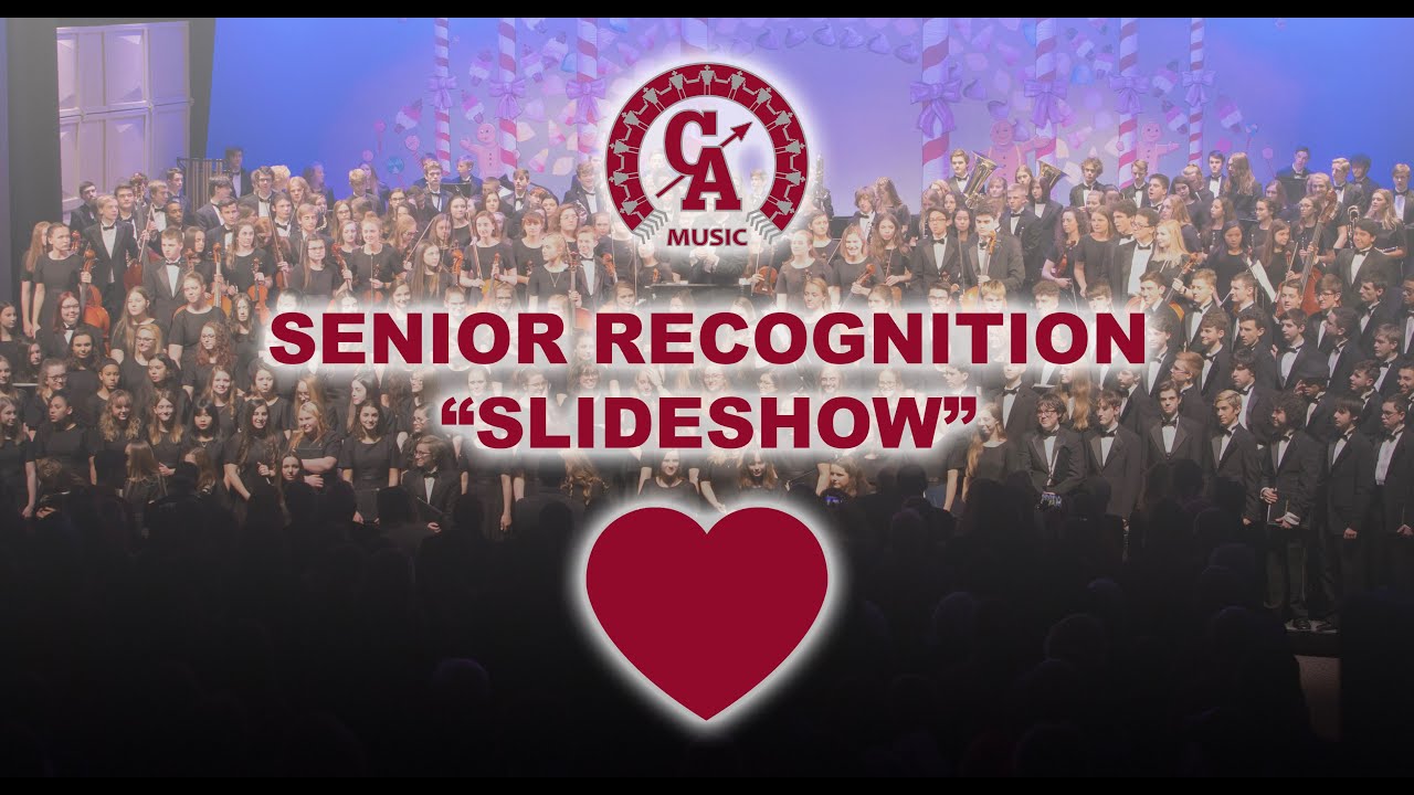Senior Recognition and Awards Ceremony - Pre-Roll Slide Show - YouTube