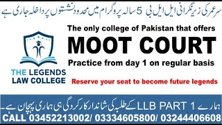 Famous CRIMINAL PRACTICE | ARGUEMENT ON 22A & 22B | DAY # 5 | THE LEGENDS LAW COLLEGE BY SIR UMAR Wealth