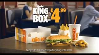 Burger King King Box
