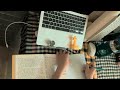 🐳 STUDY  WORK WITH ME 🐳   chill piano sound, keyboard sound 🎶