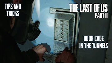 WHAT IS CODE TO UNLOCK LOCKER ROOM | THE LAST OF US PART 2 THE TUNNELS | 4K60 HDR | GAMERS DIGEST