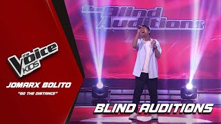 The Voice Kids: Jomarx Bolito ends fights with 'Go The Distance'! | Blind Auditions