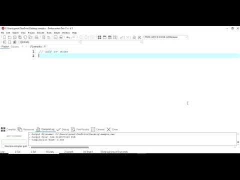 Odd or Even | C | Decision Making | Beginner Tutorial