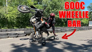 600€ WHEELIE BAR von EBAY! Kann ich jetzt Wheelies? | Kuhlewu