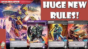 Important Transformer TCG Rules Update! (Omega Supreme, Nightbird, Revenge!)
