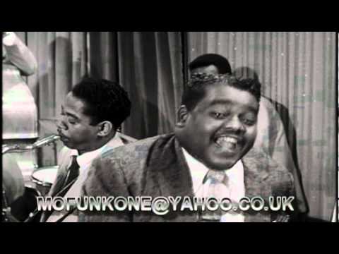 FATS DOMINO. AIN'T THAT A SHAME. FILMED PERFORMANCE 1956