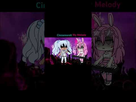 Kuromi💜🖤My Melody💗💛 Cinnamoroll💙🤍