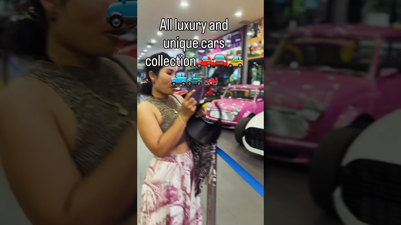 Luxury and unique car collection. 