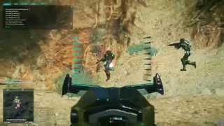 PlanetSide 2 - a cheesy way to destroy sundys, tank mins and ejection seat