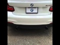 BMW M235i equipped with Armytrix Performance Valvetronic Exhaust System
