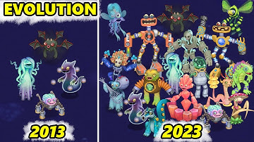 Ethereal Island Evolution - Full Song | My Singing Monsters