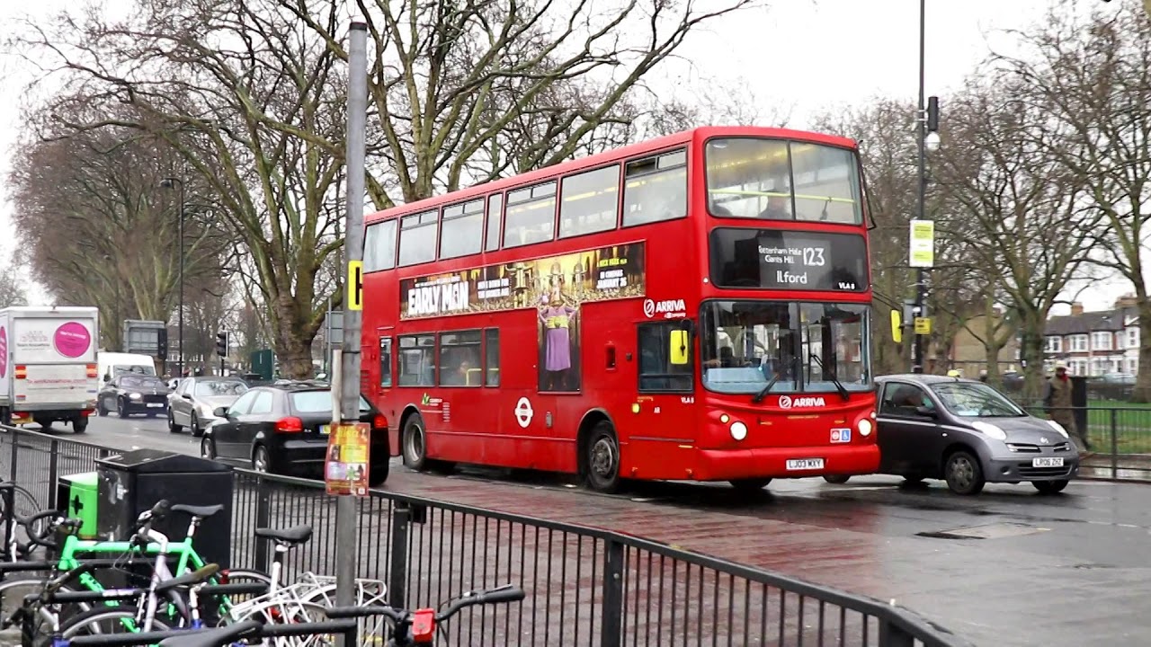 Buses around Turnpike Lane Station 3rd February 2018