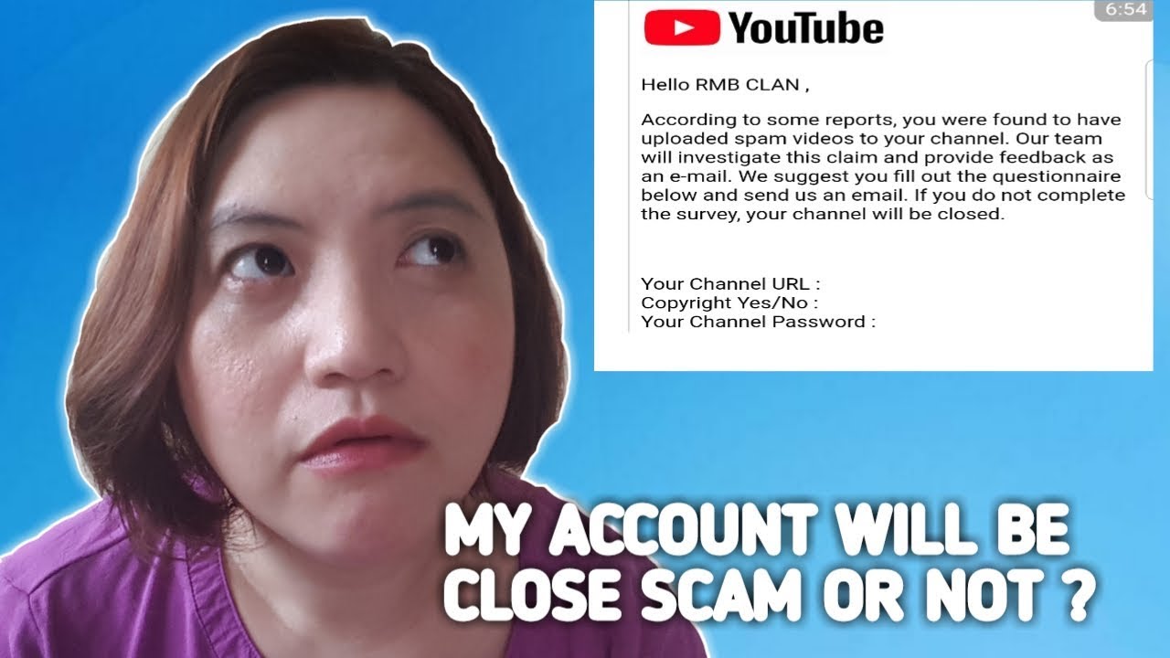CLOSING MY YOUTUBE CHANNEL SCAM OR NOT?