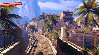 HOW BIG IS THE MAP in Dead Island Riptide? Run Across the Maps