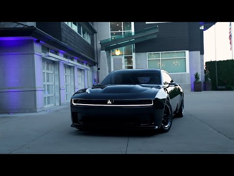 Dodge Charger Daytona SRT Concept Running Footage