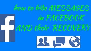 How to hide fb chat in messanger| secret conversations | recovery of archive chat fb in hindi screenshot 5