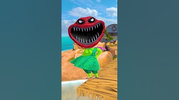 GUESS REAL HEAD INSIDE OUT 2 POPPY PLAYTIME SMILING CRITTERS IN GARRY