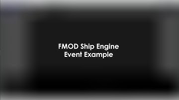 Fmod - Dynamic Engine Sound