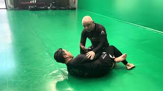 1/2 Guard Bail Out Pass and Hooks Transition