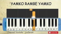 not pianika yamko rambe yamko - lagu daerah nusantara indonesia - belajar pianika not angka  - Durasi: 2:28. 