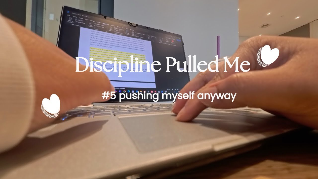 I Wanted to Quit My Thesis… But I Finished 2 Subsections| Thesis Journey (#5)