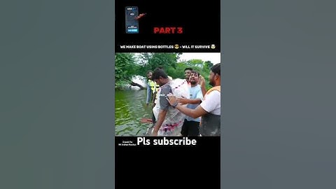 We Make Boat Using Bottles 😎 - Will It Survive 🤯 (PART 3) | Mr Indian Hacker #shorts​