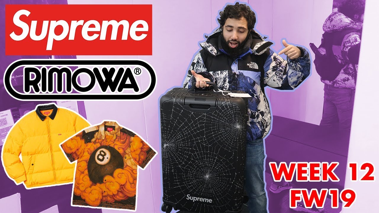 supreme rimowa luggage