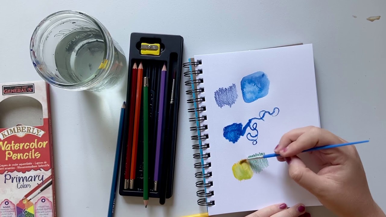 Tips and Tricks for using your Watercolor Pencils! YouTube