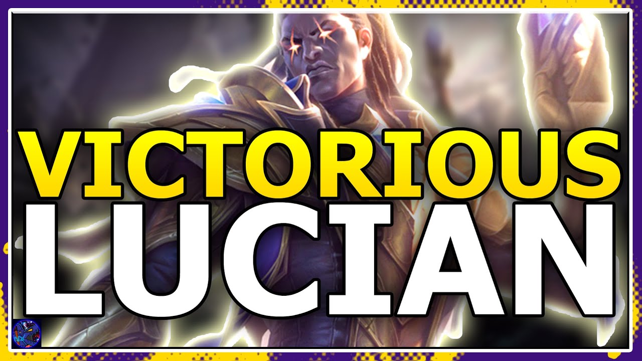 Victorious Lucian Splash Art And Reveal League Of Legends Victorious Skin Season 10 Revealed Youtube