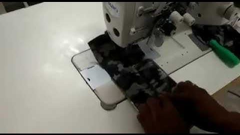 unique chain attaching zipper with double hemming folder