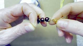 Jewelry Tutorial- How To Use A Wire Guardian to prevent your beading wire from fraying or breaking
