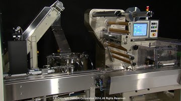 Omron automated packaging line with integrated inspection and traceability