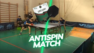 CYBERSHAPE FRICTIONLESS ANTISPIN🔥| BARNA SUPER GLANTI SOFT | TABLE TENNIS MATCH screenshot 4
