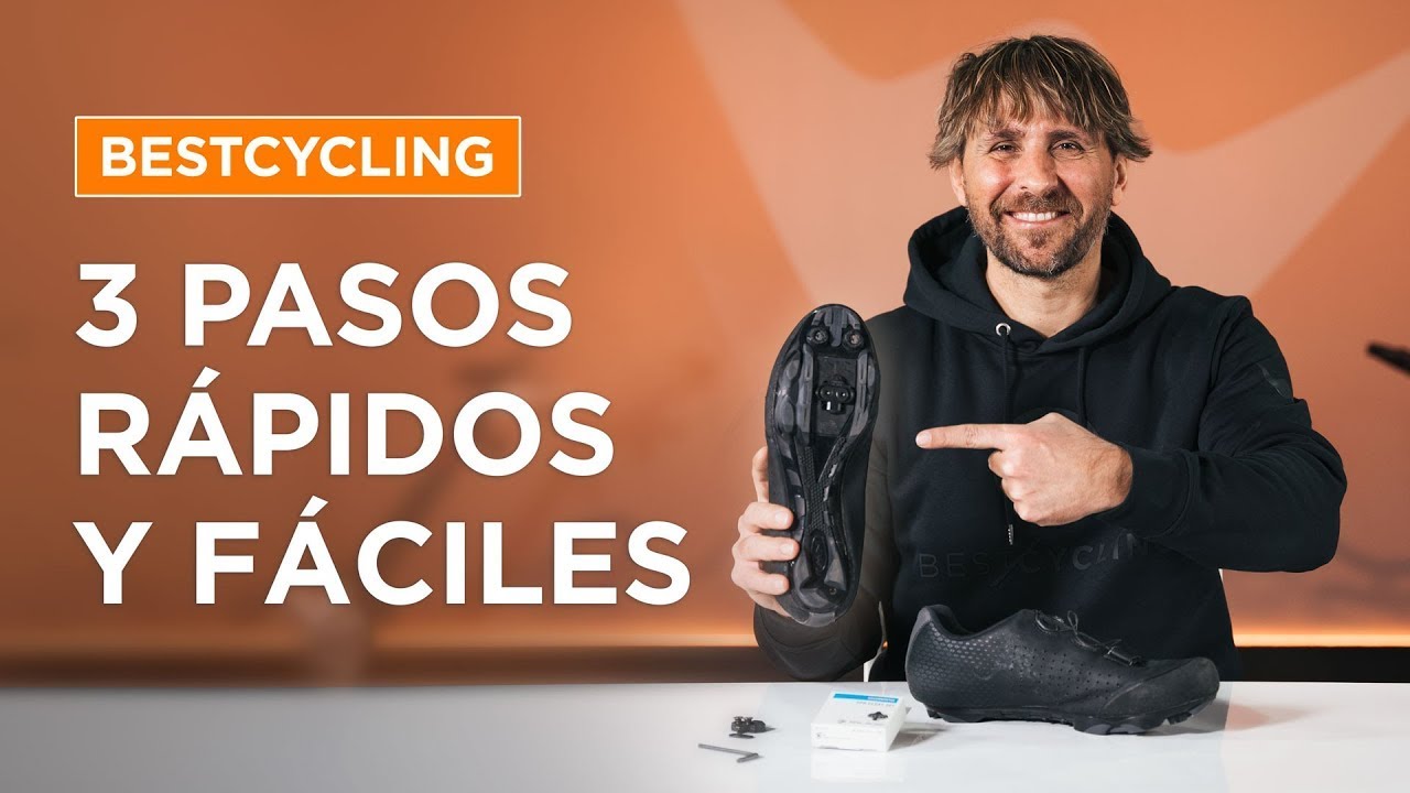 Cómo colocar las calas en unas zapatillas de ciclismo en 7 pasos