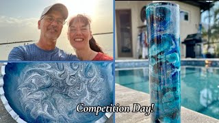 #201 Resin Competition Day! 2 Different Techniques Used In 1 Video!