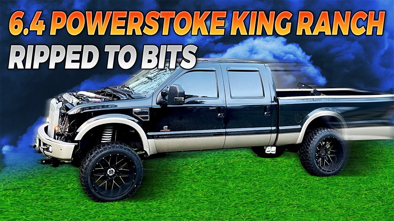 6.4 FORD Powerstroke! RIPPED TO BITS BY A REAL TRUCK! YouTube