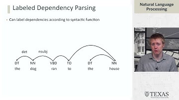 Dependencies (Natural Language Processing at UT Austin)